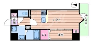 MODERN PALAZZO　江坂AXIAの物件間取画像